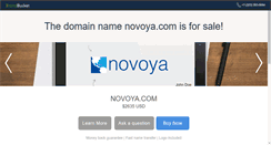 Desktop Screenshot of novoya.com