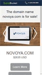 Mobile Screenshot of novoya.com
